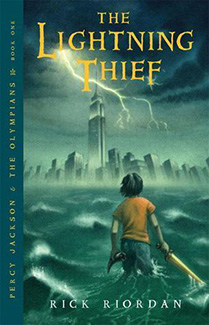 The Lightning Thief by Rick Riordan Book Cover