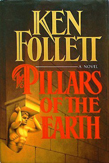The Pillars of the Earth by Ken Follett Book Cover