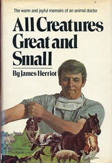 All Creatures Great and Small by James Herriot Book Cover