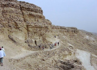 Photo of the Northern Tombs of Amarna