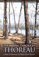 Cover of Thumbing Through Thoreau by Kenny Luck
