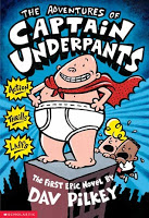 Cover of The Adventures of Captain Underpants by Dav Pilkey
