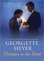 Cover of Footsteps in the Dark by Georgette Heyer
