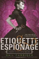 Cover of Etiquette & Espionage by Gail Carriger
