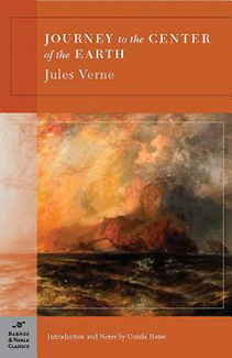 Journey to the Center of the Earth by Jules Verne Book Cover