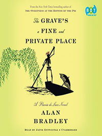The Grave's a Fine and Private Place by Alan Bradley Book Cover