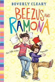 Beezus and Ramona by Beverly Cleary Book Cover