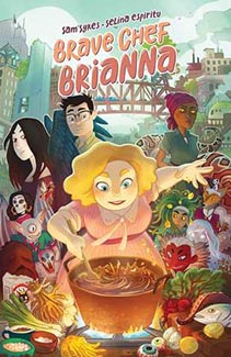 Brave Chef Brianna by Sam Sykes Book Cover