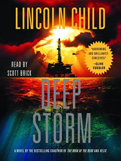 Deep Storm by Lincoln Child Book Cover