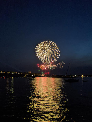 July 4, 2019 Fireworks in Portland, Maine