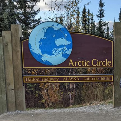 Arctic Circle Sign