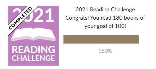 2021 GoodReads Reading Challenge
