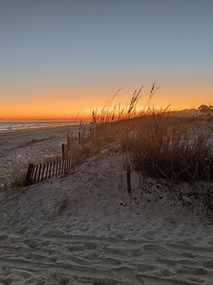 Evening Dunes on Hilton Head Island