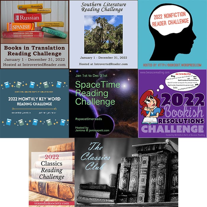 2022 Reading Challenge Buttons