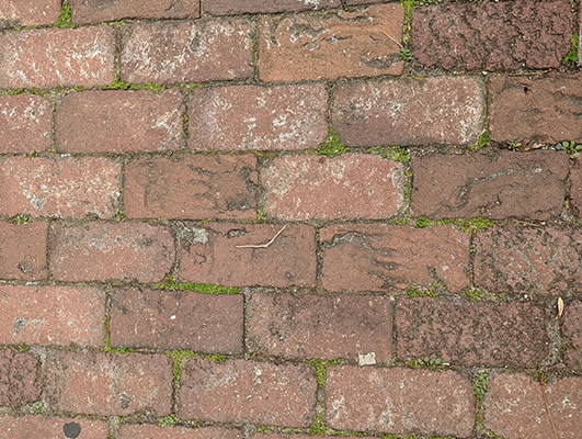 Brick Handprint