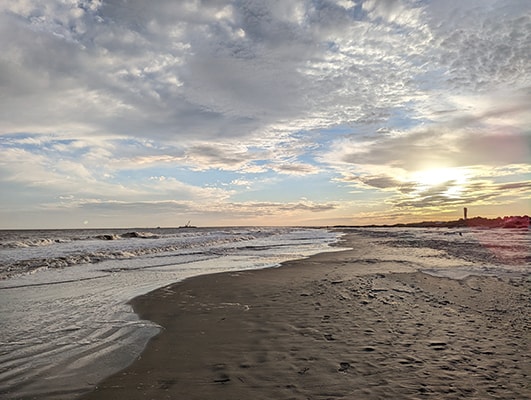 Sullivan's Island Lighthouse Sunset