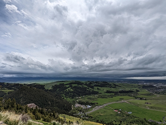 Overlooking Bozeman