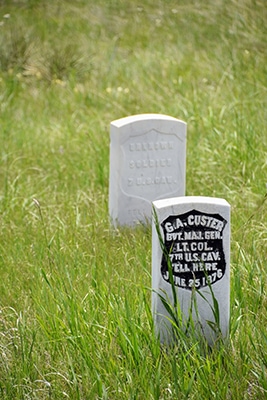 George Custer's Marker