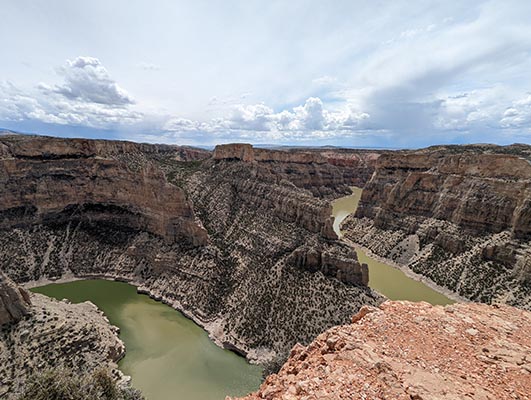 Devil Canyon in Bighorn Canyon Recreation Area