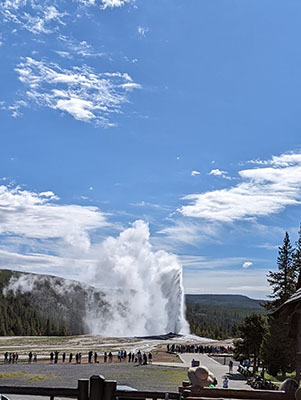 Old Faithful Geyser