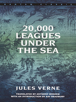 20,000 Leagues Under the Sea by Jules Verne Book Cover