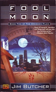 Fool Moon by Jim Butcher Book Cover